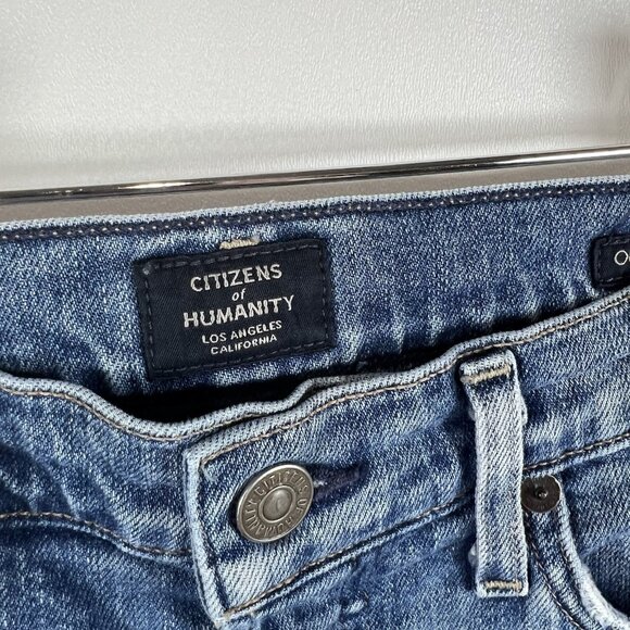 Citizens of Humanity Premium Vtg Olivia High Rise Slim Ankle Button Fly Jeans 25 - Picture 6 of 12